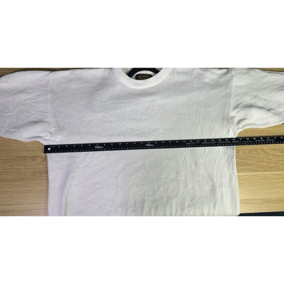 Vtg Eddie Bauer Crew Neck Sweater Men's XL Knit Heavyweight Fisherman Nautical - Picture 4 of 5